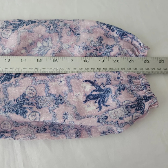 Isabel Marant Etoile Telicia Linen Wrap Mini Dress With Flirty Ruffle Skirt - Picture 11 of 11